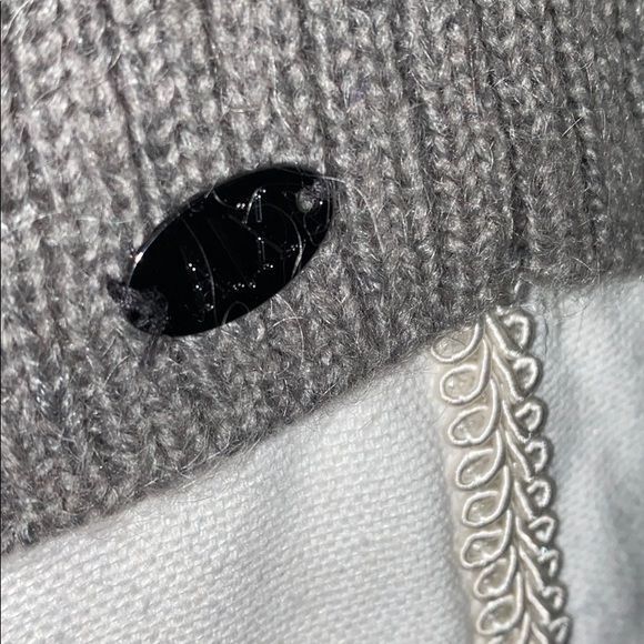 Armani Exchange Wool Mohair Crop Sweater S - Picture 3 of 5